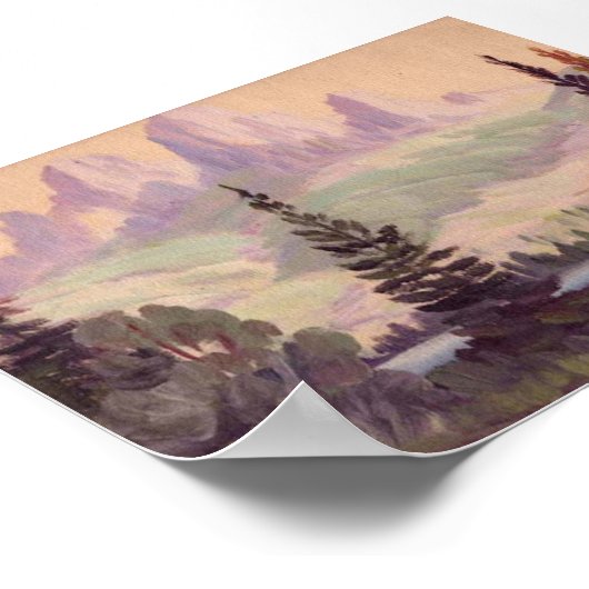 Mountain Lake ポスター (角)