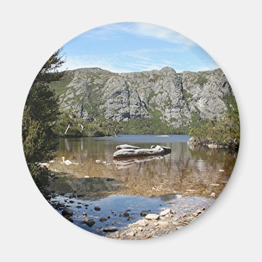 Mountain lake, Tasmania,オーストラリア マグネット (正面)