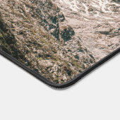 Mountain Landscape (Custom Text and Initials) デスクマット (コーナー)