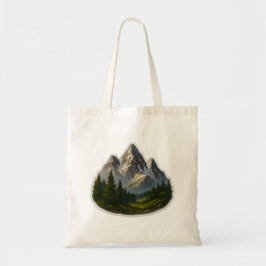 Mountain Landscape Design トートバッグ