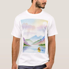Mountain landscape tシャツ