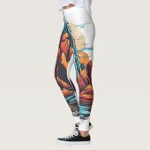 mountain legging レギンス (左)