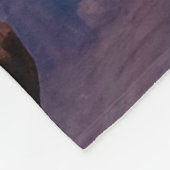 Mountain Lion Jumping Morning Skyjump,lion,animal, フリースブランケット (角)