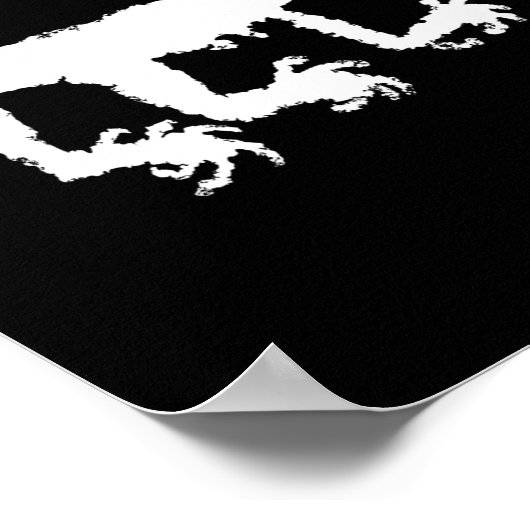 Mountain Lion Petroglyph _1  ポスター (角)