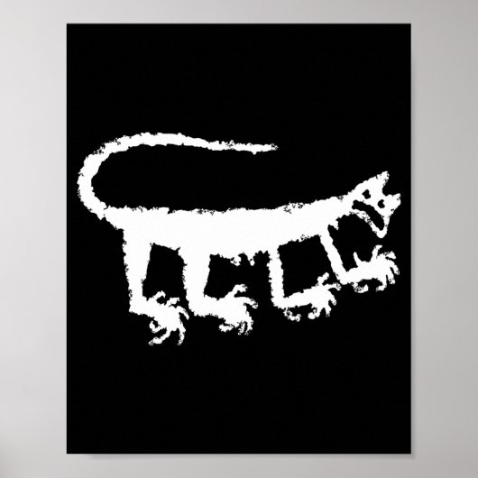 Mountain Lion Petroglyph _1  ポスター (正面)