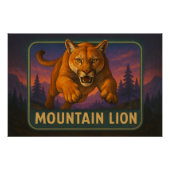 Mountain Lion Poster ポスター (正面)