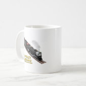 Mountain Locomotive 4-8-2 Dual-Sided Mug コーヒーマグカップ (正面左)
