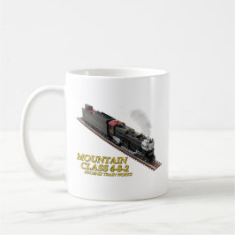 Mountain Locomotive 4-8-2 Dual-Sided Mug コーヒーマグカップ