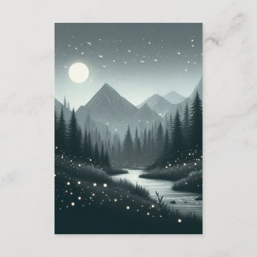 Mountain Magic エンクロージャーカード (裏面)