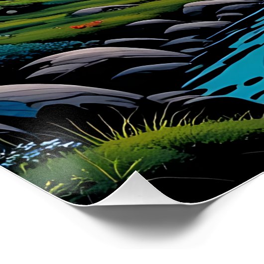 Mountain Majesty: Nature-Inspired Graffit ポスター (コーナー)