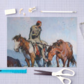 “Mountain Man” Western Art by WHD Koerner 薄葉紙 (クラフト)