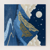 Mountain Moon Light ジグソーパズル (横)