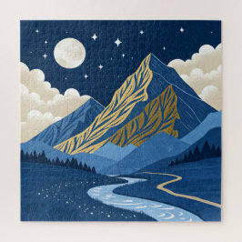 Mountain Moon Light ジグソーパズル