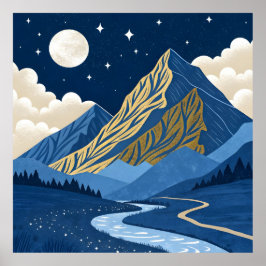 Mountain Moon Light ポスター