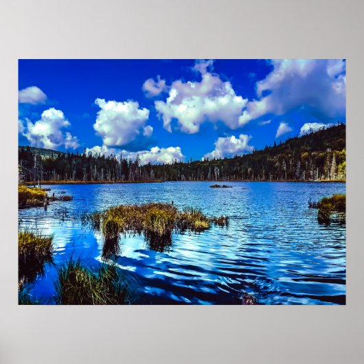 Mountain Noir Quebec,カナダ – 旅行写真 ポスター (正面)