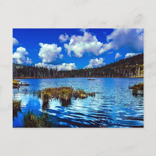 Mountain Noir Quebec，カナダ – 旅行写真 ポストカード (正面)