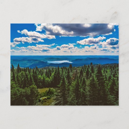 Mountain Noir Quebec，カナダ – 旅行写真 ポストカード (正面)