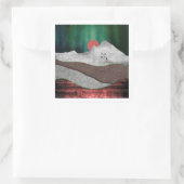 Mountain Northern Lights スクエアシール (バッグ)