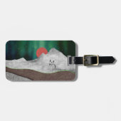 Mountain Northern Lights ラゲッジタグ (正面横)