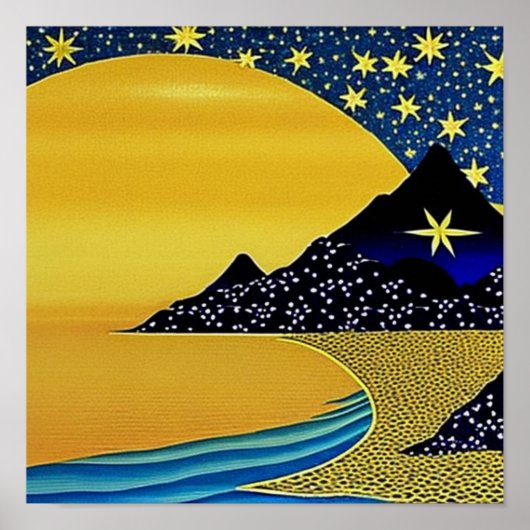 Mountain of Stars Poster ポスター (正面)