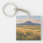 Mountain on the plain キーホルダー (正面)
