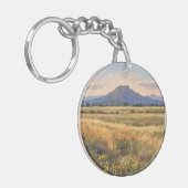 Mountain on the plain キーホルダー (正面左)