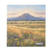 Mountain on the plain ノートパッド (正面)
