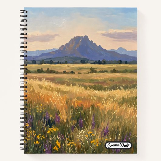 Mountain on the plain ノートブック (正面)