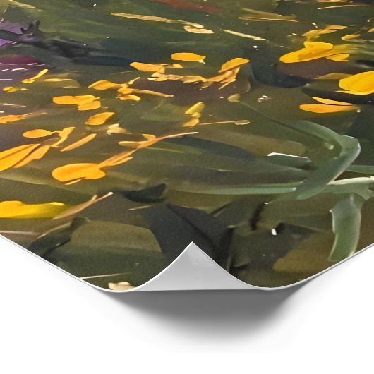 Mountain on the plain ポスター (角)