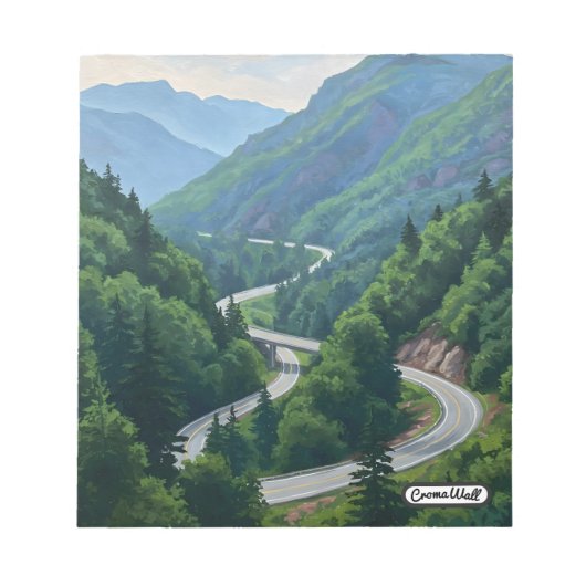 Mountain Pass ノートパッド (正面)