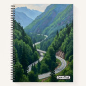 Mountain Pass ノートブック (正面)