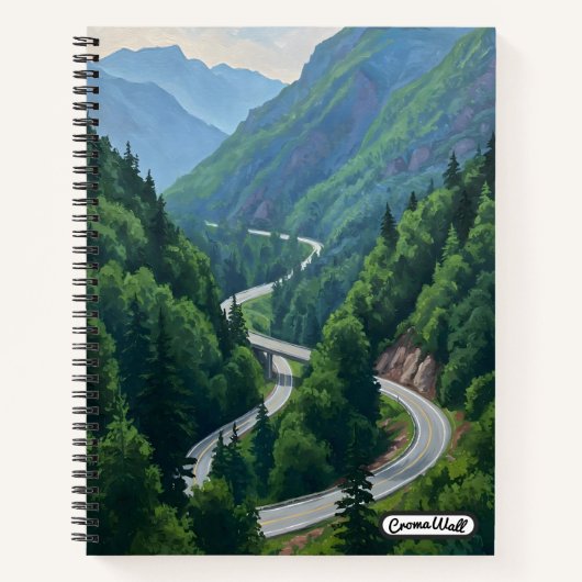 Mountain Pass ノートブック (正面)