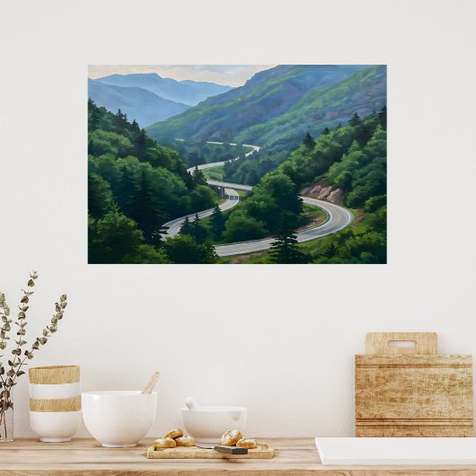 Mountain Pass ポスター (キッチン)