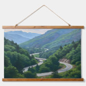 Mountain Pass 吊り下げ型タペストリー (正面)