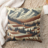 Mountain Plaid - for Cozy Cabin Charm クッション (ブランケット)