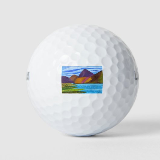 Mountain Scenery .JPG ゴルフボール (正面)