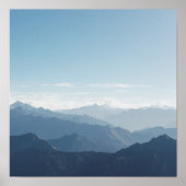 Mountain Silence Panorama ポスター (正面)