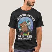 Mountain Sloth Hiking Team The Ultimate Chill Adve Tシャツ (正面)