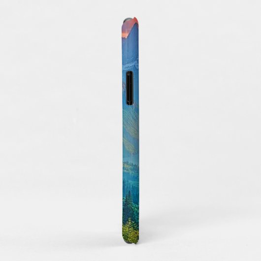 Mountain Sunset: Golden Valley Peace Art Case-Mate iPhoneケース (裏面/右)