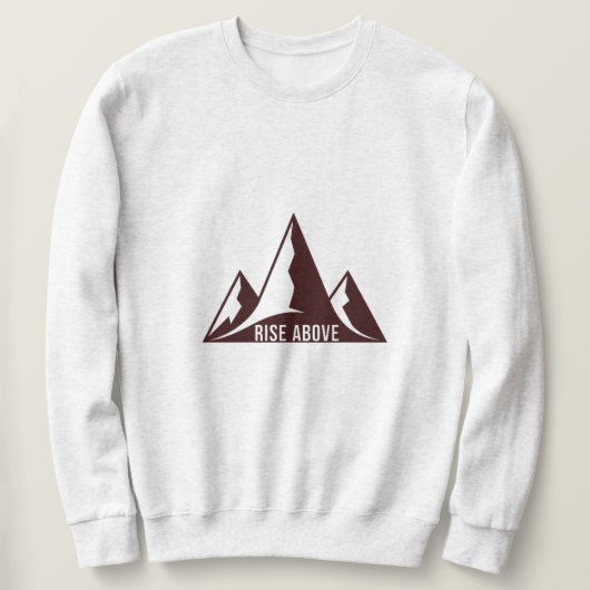 Mountain Sweatshirt – Adventure & Nature スウェットシャツ (デザイン正面)