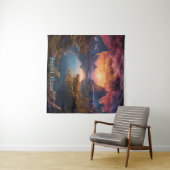 Mountain Symphony：調和のとれた色彩のブレンド タペストリー (インサイチュ(横))