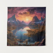 Mountain Symphony：調和のとれた色彩のブレンド タペストリー (正面)