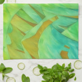 Mountain Thrills Abstract Artsy Kitchen Towel キッチンタオル (折り畳み)