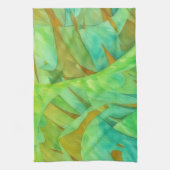 Mountain Thrills Abstract Artsy Kitchen Towel キッチンタオル (縦)