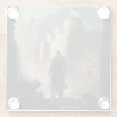 Mountain Town Siege ガラスコースター (裏面)