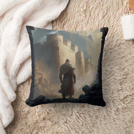 Mountain Town Siege クッション (ブランケット)