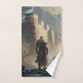 Mountain Town Siege バスタオルセット (ハンドタオル)