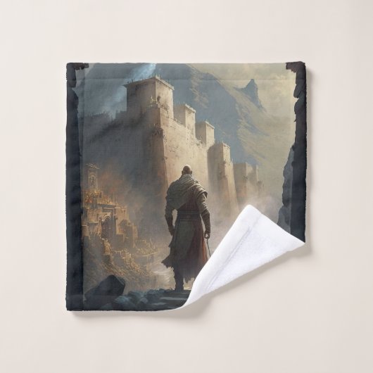 Mountain Town Siege バスタオルセット (ウォッシュタオル)