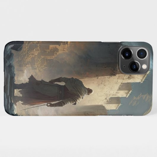 Mountain town siege iPhoneケース (裏面横)