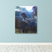 MOUNTAIN TRAIL キャンバスプリント (インサイチュ (ウッドフロア))